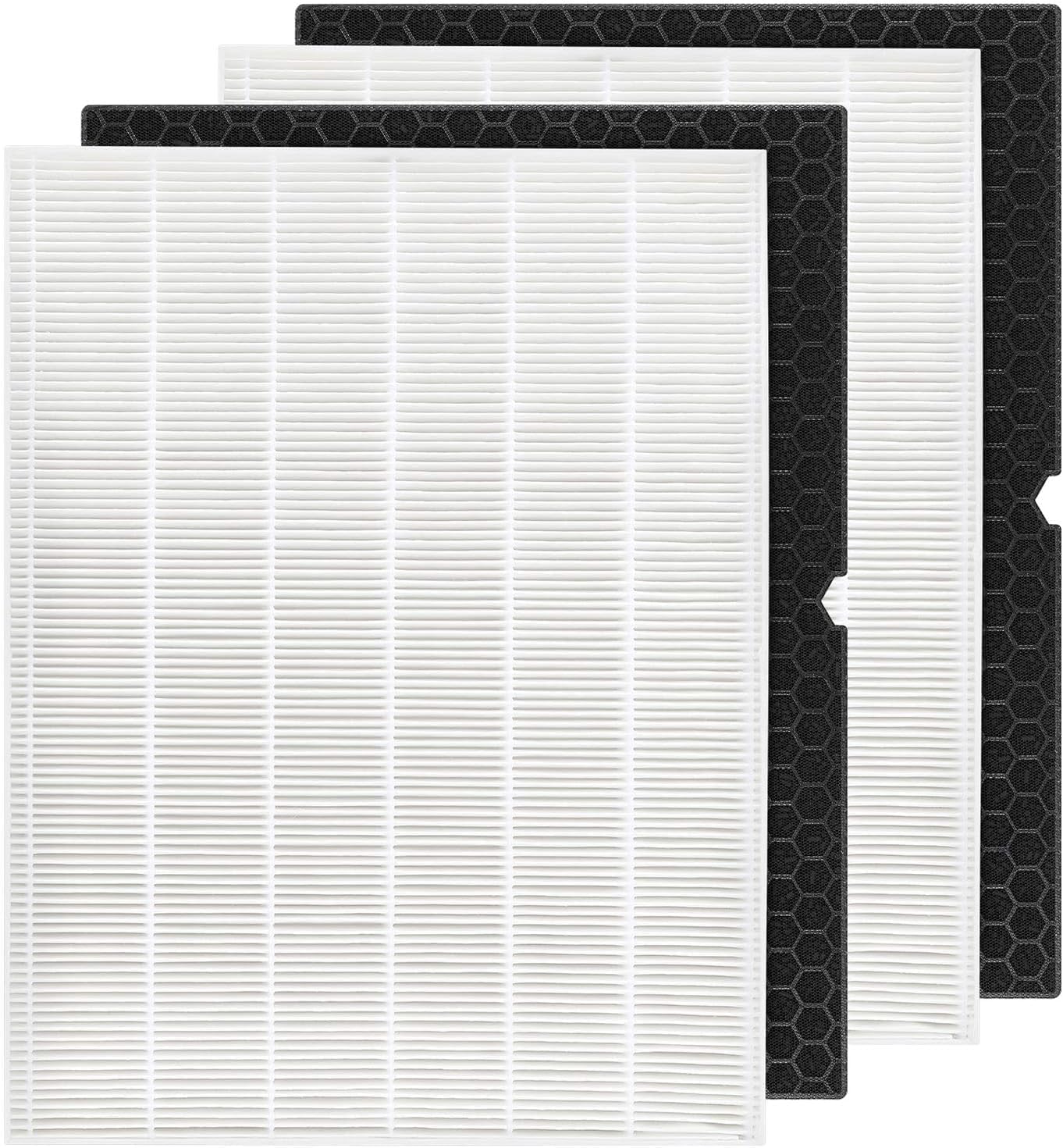 2 + 2 116130 HEPA Replacement Filter H 116130 for Winix 5500-2 Plasmawave Air Purifier and Models AM80 - HEPA V1258-DP02-WO-641