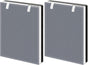 Vital 100 Replacement Filter for LEVOIT Vital 100 Air Purifier, 3-in-1 H13 True HEPA High-Efficiency V1258-DP02-WO-656