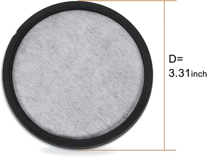 12-Pack Premium Activated Charcoal Water Filter Disk for All Mr. Coffee Models V1258-DP02-WO-660