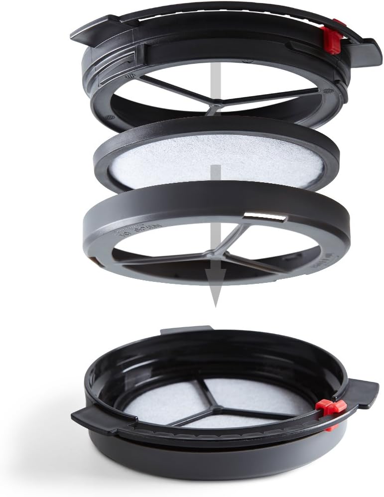 12-Pack Premium Activated Charcoal Water Filter Disk for All Mr. Coffee Models V1258-DP02-WO-660