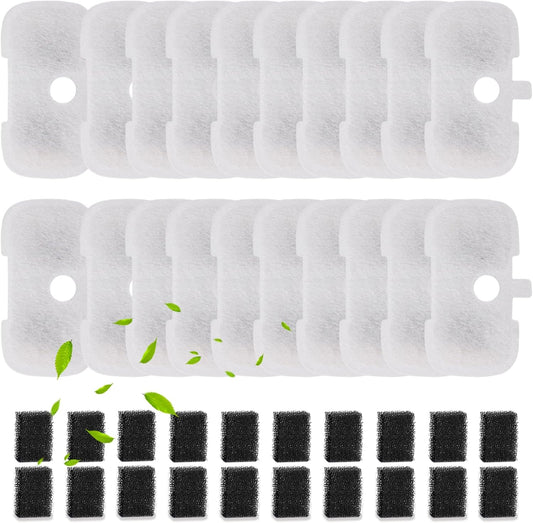 20 Packs Filter Replacement Compatible with Cat Water Fountain V1258-DP02-WO-661