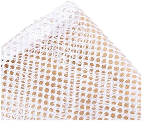 Small Commercial Mesh Laundry Bag with Handle and Drawstring for Dormitory, Travelling, College,Apartment, V1258-DP02-WO-67
