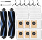 C10 Accessories for eufy C10 Robot Vacuum, 22 Pack Replacement Parts Include: 2* Main Rolling Brush, 6* V1258-DP02-WO-672