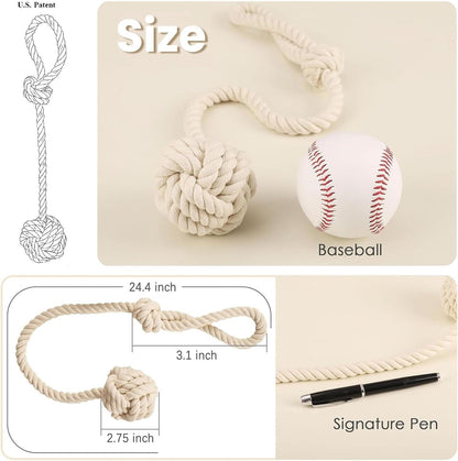 4 Pack Curtain Tiebacks - Heavy Duty Curtain Rope Tieback, Handmade Rural Decorative Curtain Holdbacks (Beige) V1258-DP02-WO-700