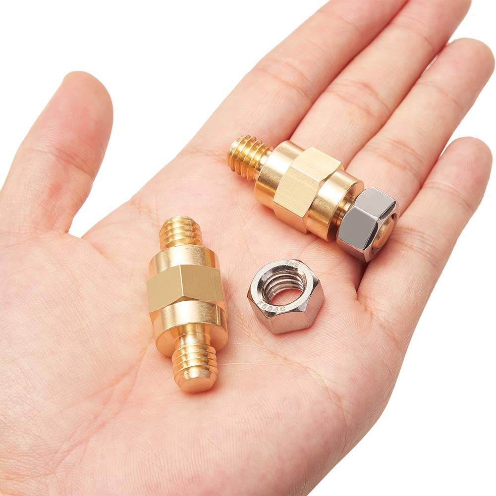 Side Post Battery Terminal Bolt Compatible with GM and Other Accessories to Battery,Standard Battery Post V1258-DP02-WO-707