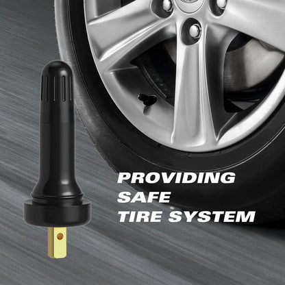 TPMS 20008 Rubber Snap-in Tire Valve Stem (50 pcs/Bag) V1258-DP02-WO-711