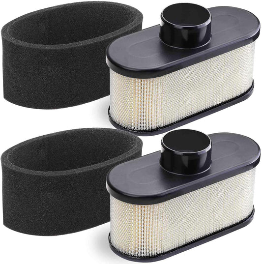 2 Pack FR691V Air Filter for Kawasaki FR651V FR730V FS481V FS541V FS600V FS651V FS691V FS730V Engine, Replace V1258-DP02-WO-739