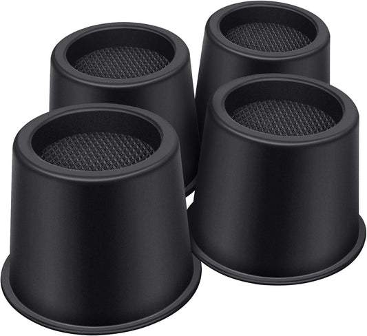 Bed Risers 4 Inch Heavy Duty, Round Furniture Risers for Bed Desk Table Sofa Couch, Bed Lifts Risers, Support V1258-DP02-WO-776