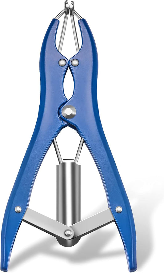 Balloon Expander Pliers Balloon Stuffing Tool Blue Stainless Steel Balloon Stretcher Sequin Filling Pliers V1258-DP02-WO-81