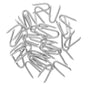 Steel Wire Fencing Staples (200 pcs), Galvanized U-Shaped Fasteners Nails for Wire Mesh and Woven Fencing V1258-DP02-WO-923