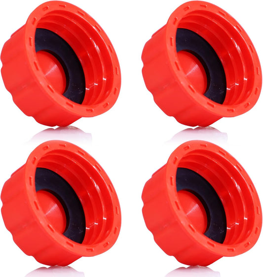 5 Gallon Gas Can Cap Replacement, Coarse Thread Gas Cap for Gasoline, Portable Gas Tank Lid for 5+ Gallon V1258-DP02-WO-95