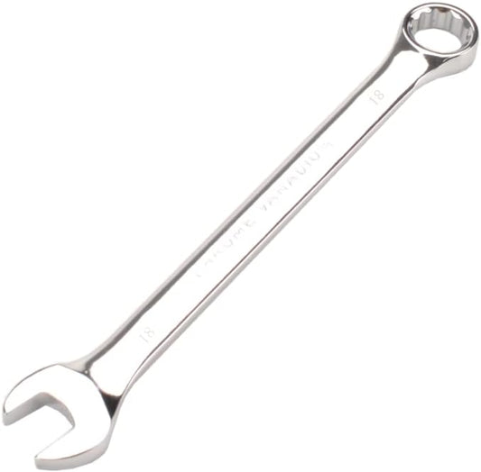18mm Metric Wrench,12-Point Box End Head Combination Wrench Spanner V1258-DP02-WO-973