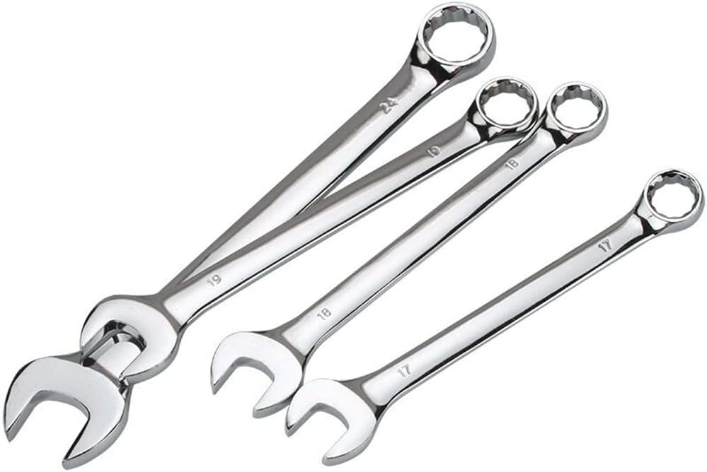18mm Metric Wrench,12-Point Box End Head Combination Wrench Spanner V1258-DP02-WO-973