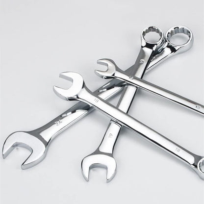 18mm Metric Wrench,12-Point Box End Head Combination Wrench Spanner V1258-DP02-WO-973