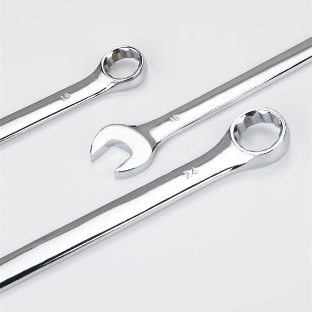 18mm Metric Wrench,12-Point Box End Head Combination Wrench Spanner V1258-DP02-WO-973
