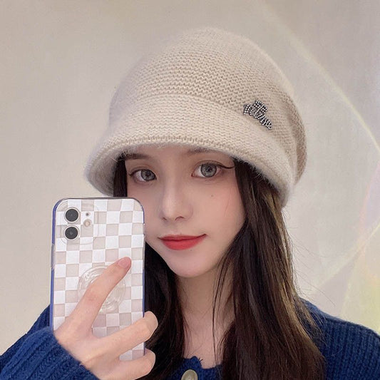 Ribbed Knit Beanie Hat - Winter Warm Skull Cap for Men Women - High Quality Acrylic Close Fit Casual Cuffed V1258-DROP002-HAT-04-BGE