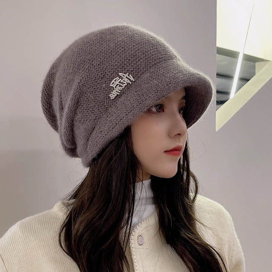 Ribbed Knit Beanie Hat - Winter Warm Skull Cap for Men Women - High Quality Acrylic Close Fit Casual Cuffed V1258-DROP002-HAT-04-BRN