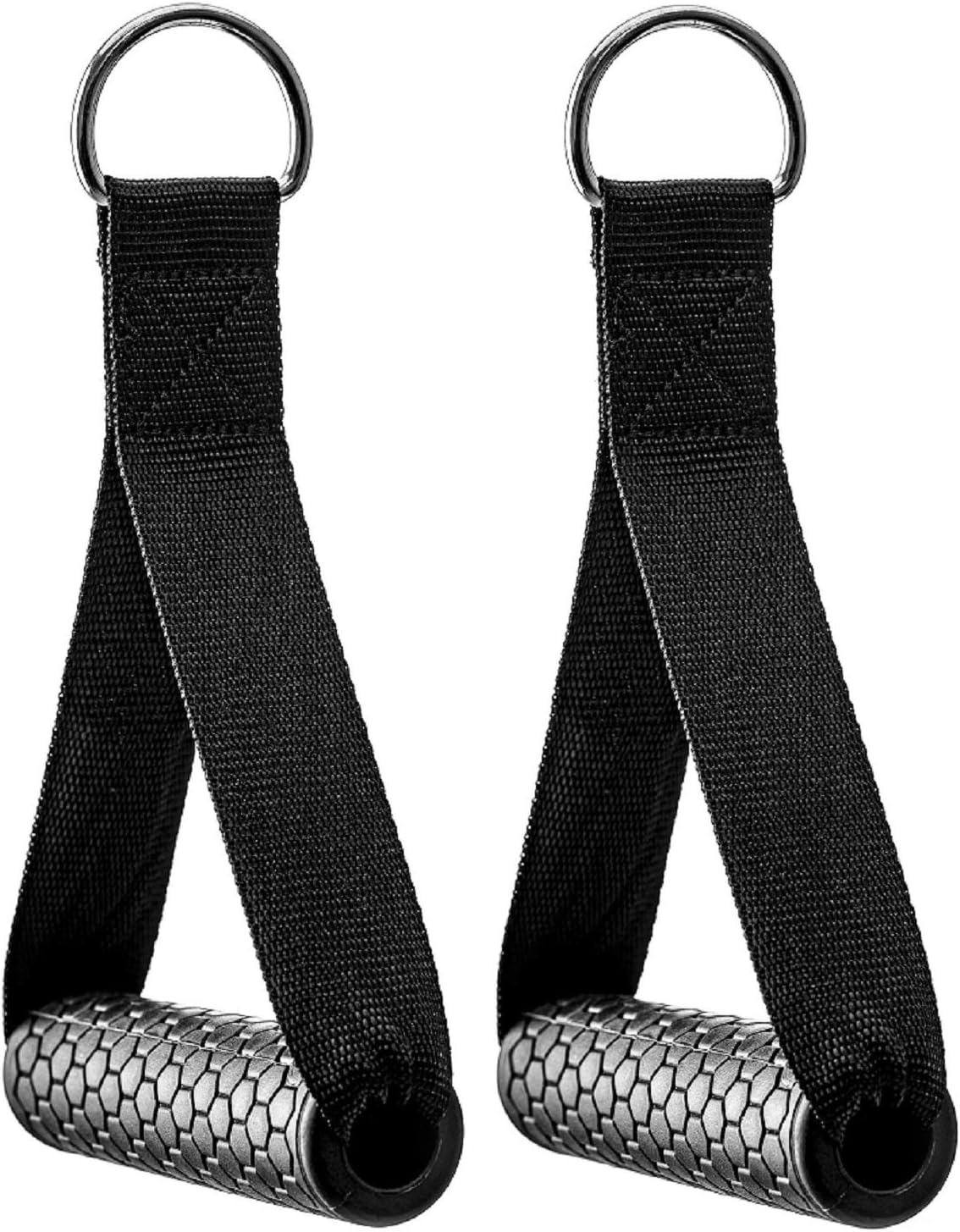 Exercise Cable Handles,Cable Machine Attachment Handles Compatible with Machines,Super Strong Nylon Webbing V1259-DP01-A-1039