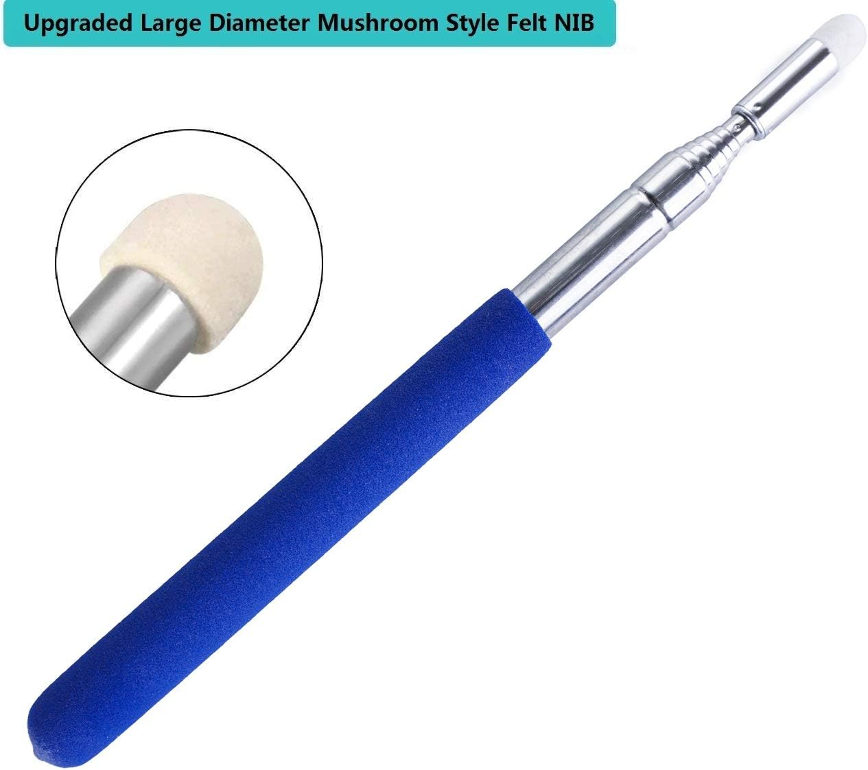 2PCS Pointer Sticks,Extendable Pointer,Hand Classroom for Teacher,Telescopic Teacher Retractable Hand Kids V1259-DP01-A-1049