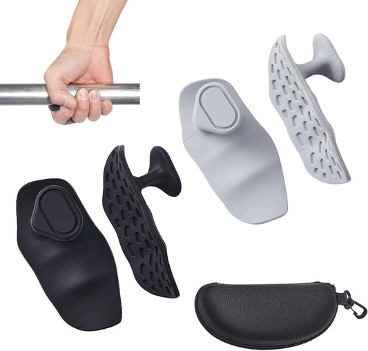 Anti-Slip Workout Rubber Weight Grips, Ergonomic Hand Protector Gloves for Lifting Palm Protection, Gym Grips V1259-DP01-A-1057