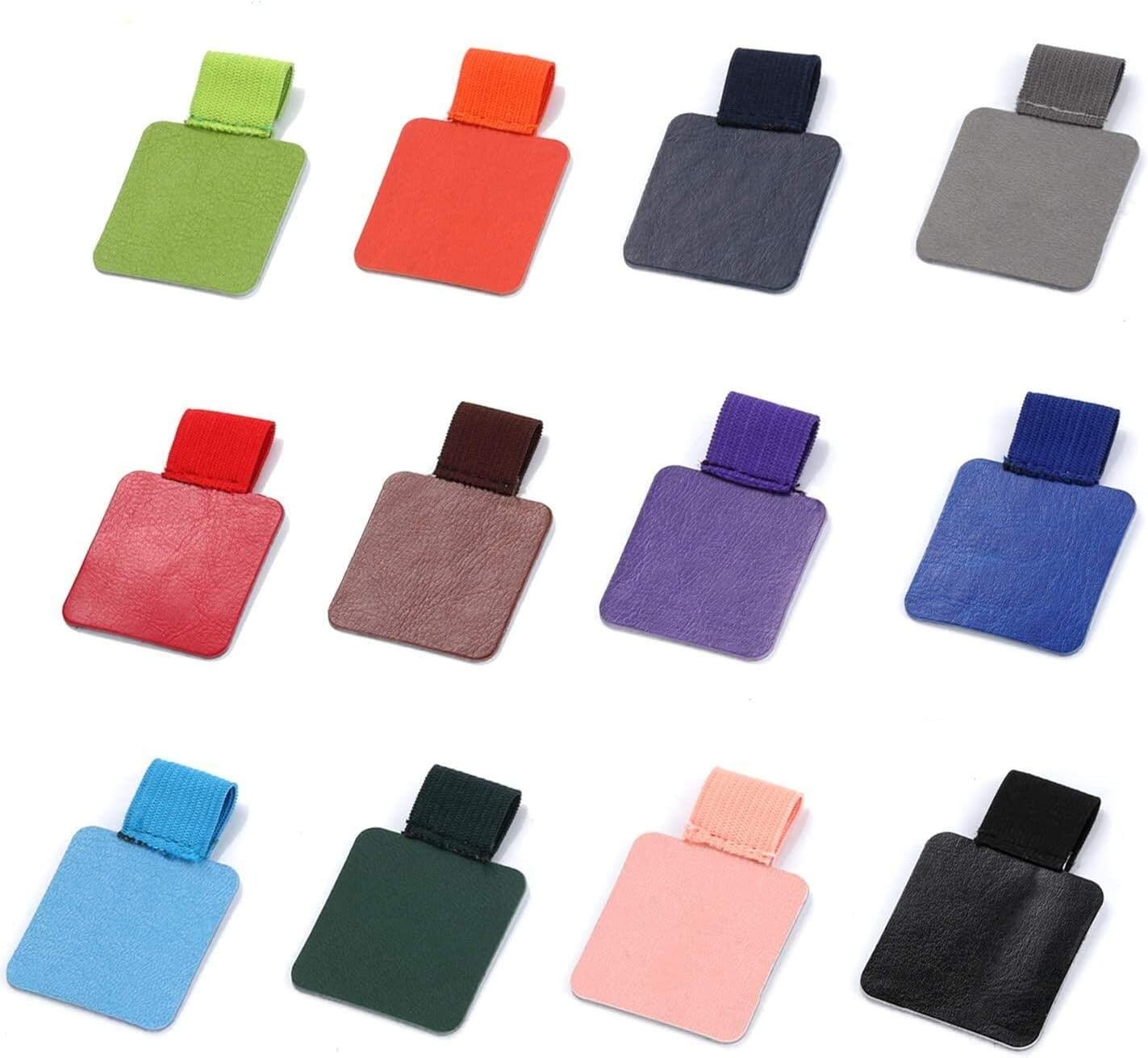 Pen Loop Holder Set, 12 Pack Self-Adhesive Pencil Elastic Design for Notebooks, Journals, Calendars with V1259-DP01-A-1059