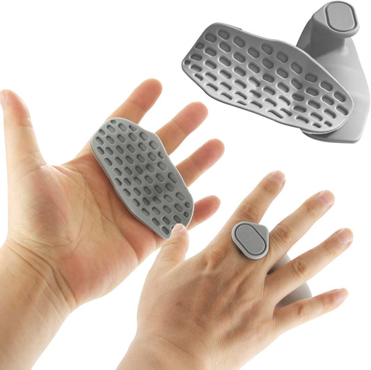 Weight Lifting Grips - Rubber Anti-Slip Workout Grips, Ergonomics Hand Protector Gloves for Gym Training and V1259-DP01-A-1077