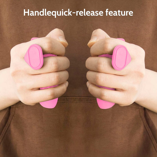 Weight Lifting Grips - Rubber Anti-Slip Workout Grips, Ergonomics Hand Protector Gloves for Gym Training and V1259-DP01-A-1078