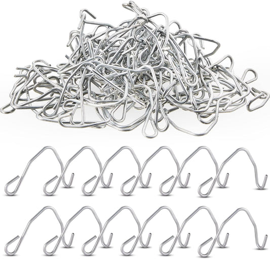 300 Pieces T Post Wire Clips Fence Fencing for Securing Galvanized Steel Barbed Garden Farm Highway Sport V1259-DP01-A-1131