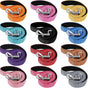 12 Pack Dog Leash Bulk, Double Sided Reflective, Nylon Leashes with Padded Handle for Small, Medium, and V1259-DP01-A-1191