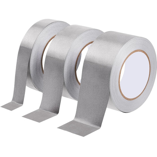 3 Roll Double Conductive Fabric Tape Cloth Adhesive Roll(1in x 100ft, 1.5in 2in 100ft) 1in 100ft V1259-DP01-A-1218