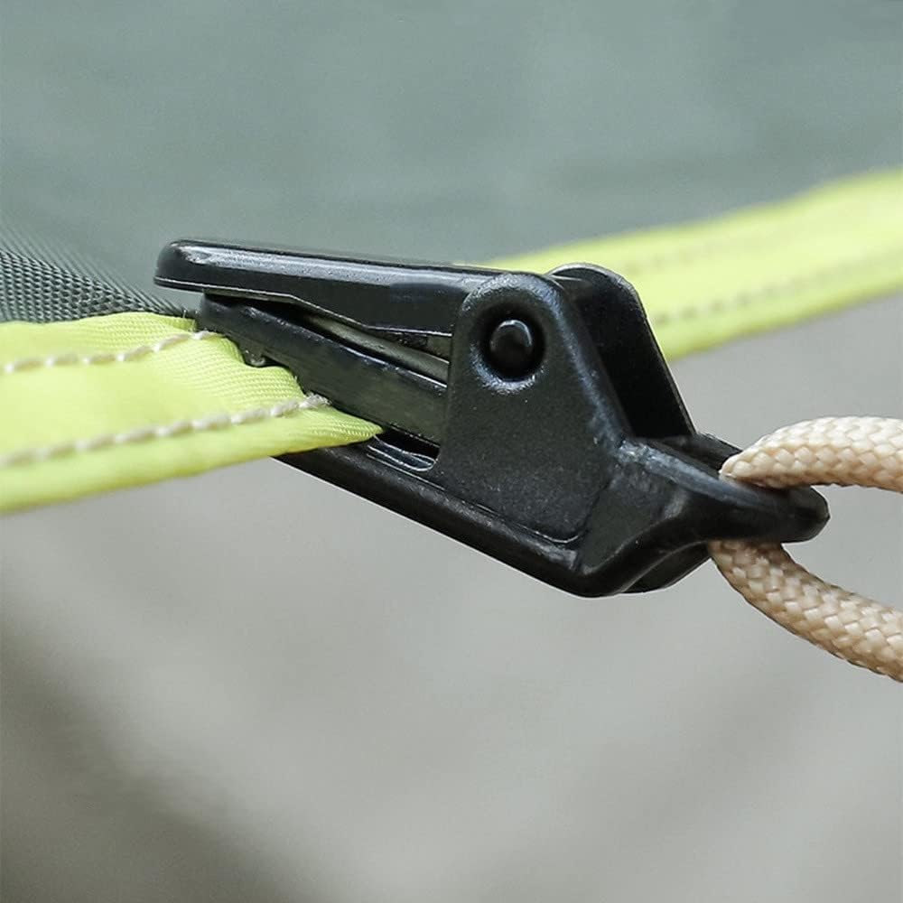 20pcs Small Tarp Clips Duty Lock Grip, Tent Awning Clamp For V1259-DP01-A-1222