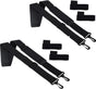 Fishing Rod Carry Strap, Sling Band Adjustable Shoulder Belt Tackle Holder, Nylon (2) V1259-DP01-A-1225