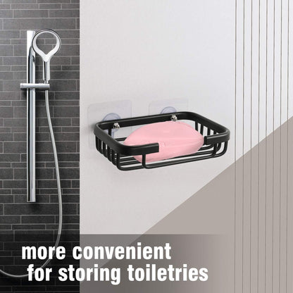 Soap Dish,Premium Dish for Shower, Space Aluminum Wall Mounted Bar Holder Bathroom Shower Kitchen Wall, V1259-DP01-A-1228