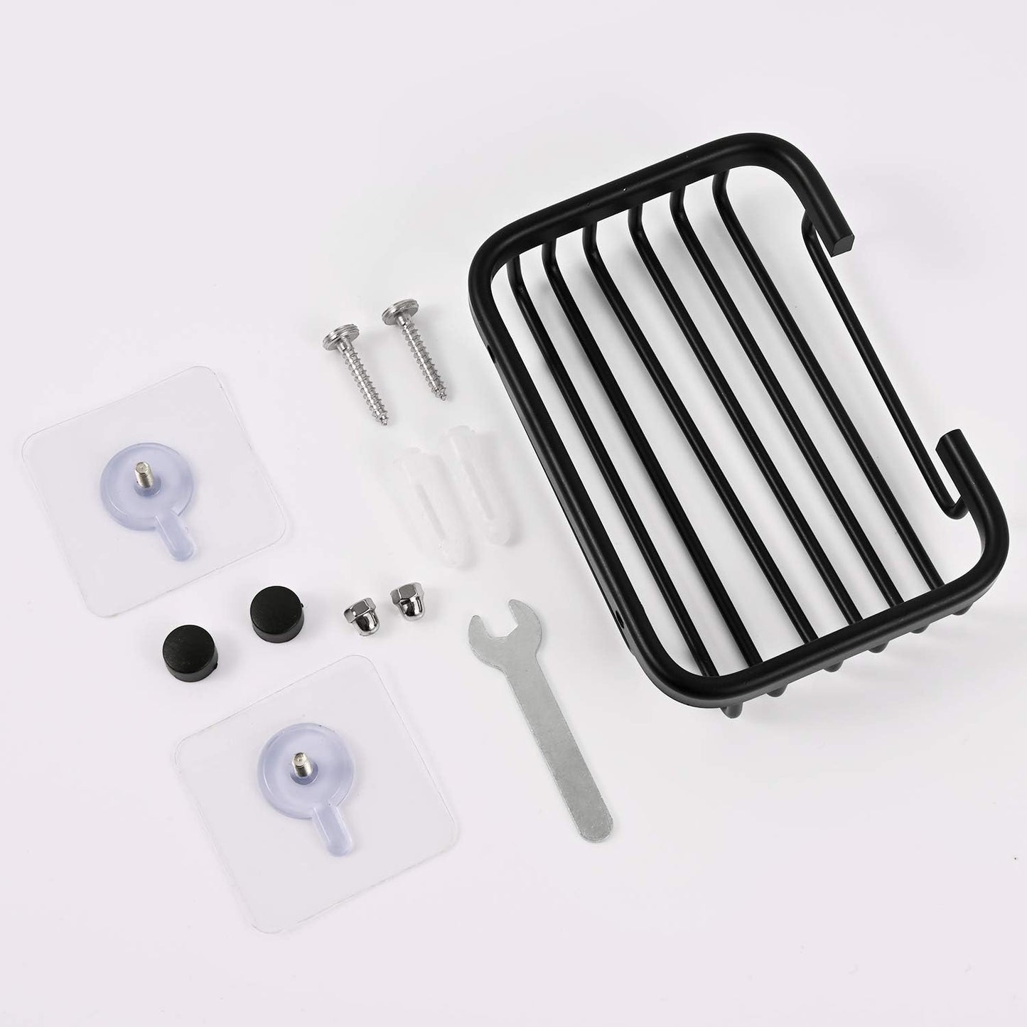 Soap Dish,Premium Dish for Shower, Space Aluminum Wall Mounted Bar Holder Bathroom Shower Kitchen Wall, V1259-DP01-A-1228