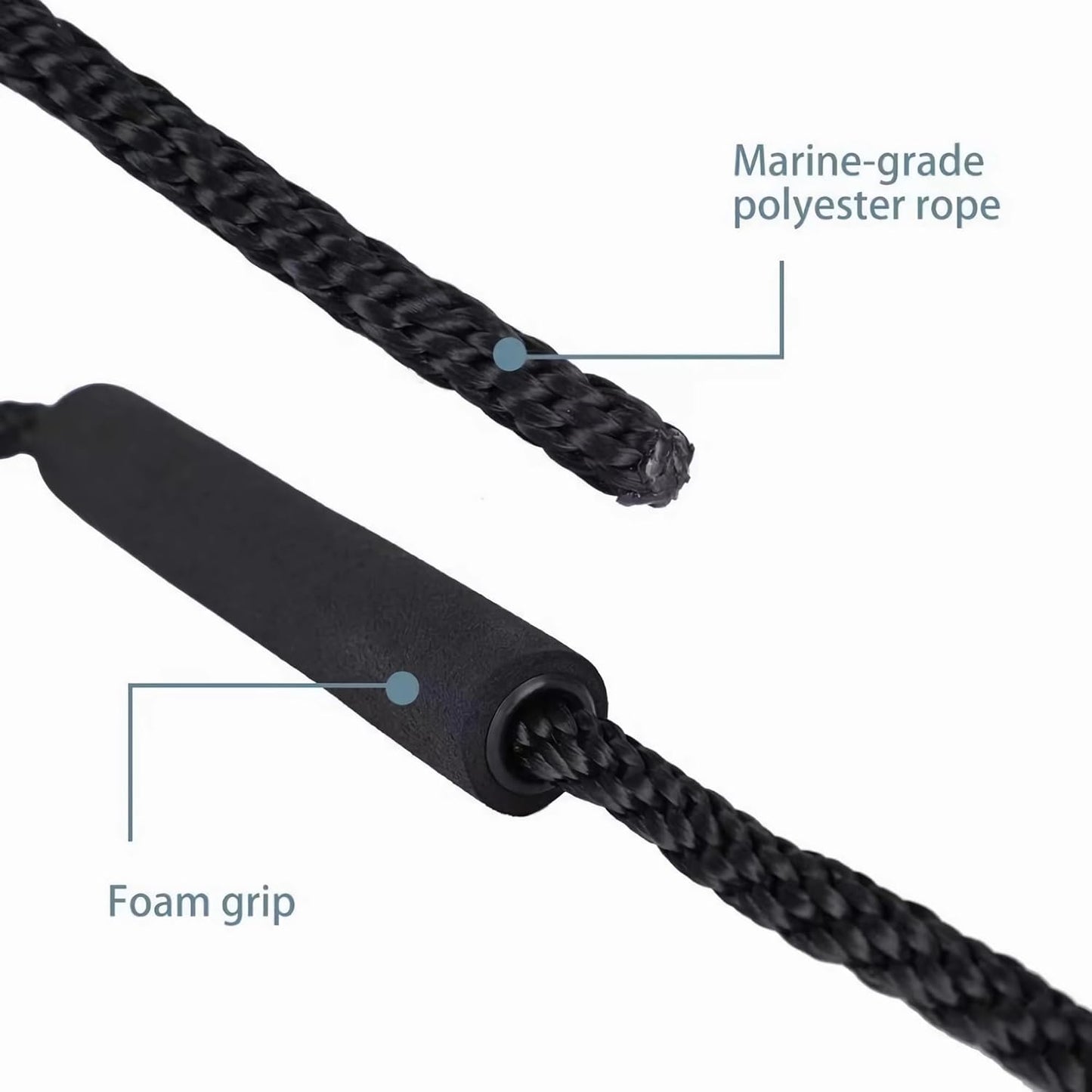 2 Pack Cooler Replacement Handles Rope, Compatible with YETI Tundra & RTIC Coolers, Fit for Rope Handles, V1259-DP01-A-1230