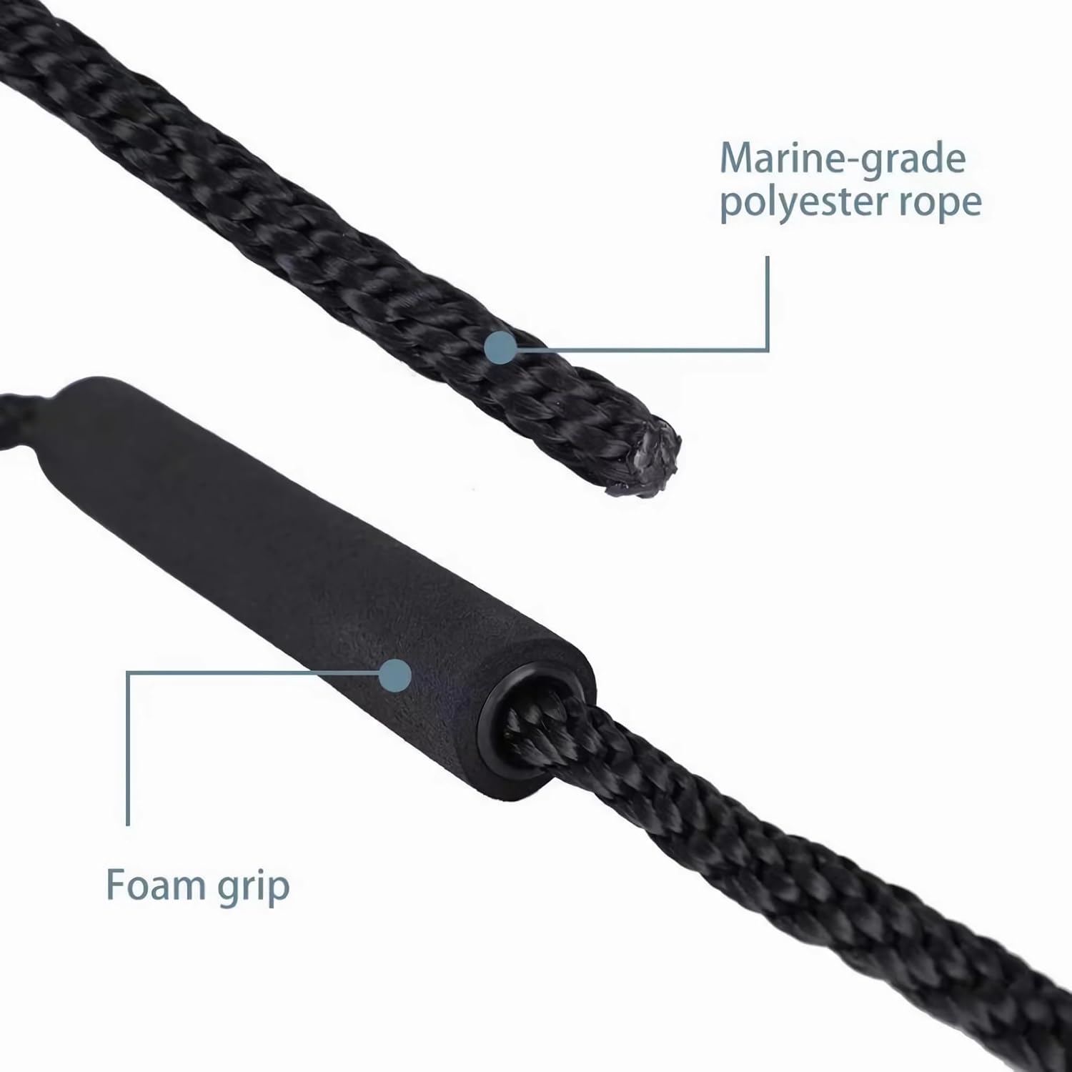 2 Pack Cooler Replacement Handles Rope, Compatible with YETI Tundra & RTIC Coolers, Fit for Rope Handles, V1259-DP01-A-1230