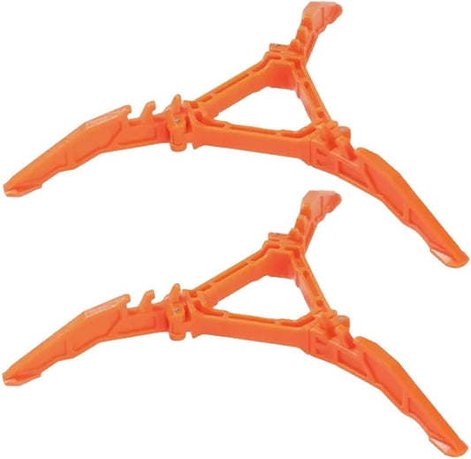 2Pcs Camping Stove Fuel Can Stabilizer, Mini Foldable Outdoor Hiking Cooking Gas Tank Bracket,Foldable V1259-DP01-A-1231
