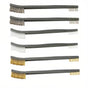 6Pc Mini Wire Brush Set, Steel Brass Nylon Cleaning Polishing Metal Rust Tools, Suitable for Paint Dirt V1259-DP01-A-1247