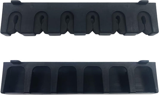 Vertica Fishing Rod Holders, Wall-Mounted - Racks, Pole Holders,Fishing Rack,Store 6 Rods or Combos in 12.6 V1259-DP01-A-1248
