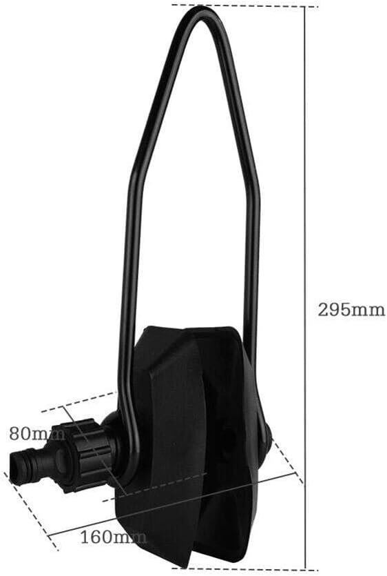 Universal Rectangular Outboard Motor Water Flusher Boat Ear Muff Engine for Marine V1259-DP01-A-1259