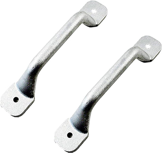 2PCS Boat Cleat Grab Rail Handles Aluminum Fishing Rowboat Duck Jon Row Transom V1259-DP01-A-1260