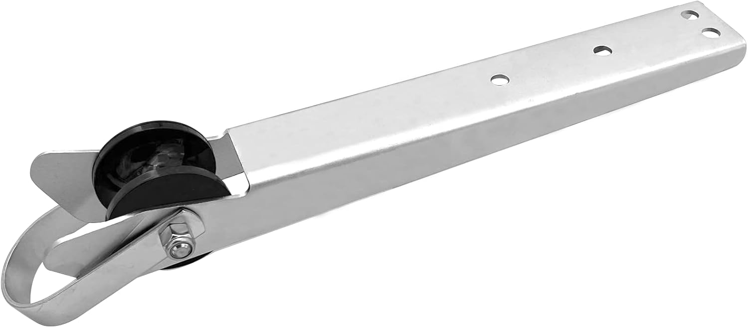 Stainless Steel Bow Anchor Roller 15" Self Launching Heavy Duty for Marine Yacht Docking Accessories V1259-DP01-A-1271