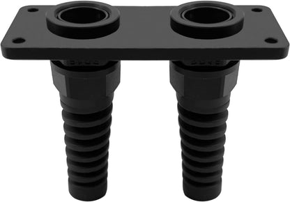 PG16 Cable Gland with Anodized Aluminum Base Antirust Anti-corrosive Waterproof IP68 Nylon Joint Adjustable V1259-DP01-A-1276