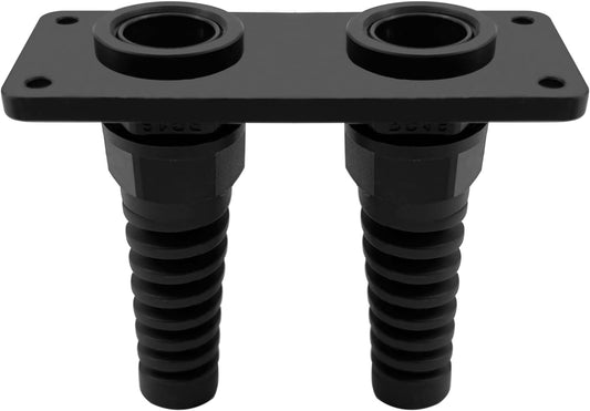 PG16 Cable Gland with Anodized Aluminum Base Antirust Anti-corrosive Waterproof IP68 Nylon Joint Adjustable V1259-DP01-A-1276
