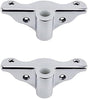 2PCS 316 Stainless Steel Row Lock Oarlock Socket Support Bracket for 1/2" Shank V1259-DP01-A-1284