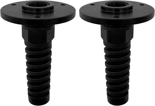 2Pcs PG16 Cable Gland with Anodized Aluminum Base Antirust Anti-corrosive Waterproof IP68 Nylon Joint V1259-DP01-A-1292