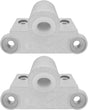 2Pcs Aluminum Boat Oar Lock Sockets Rowboat Fishing Duck Jon Right Angle Gunwale Style V1259-DP01-A-1295