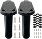 2Pcs Kayak Rod Holder, Deck Plastic Flush Mount Boat Holders and Cap Cover for Fishing, Canoe Tackle V1259-DP01-A-1300