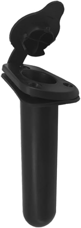 2Pcs Kayak Rod Holder, Deck Plastic Flush Mount Boat Holders and Cap Cover for Fishing, Canoe Tackle V1259-DP01-A-1300