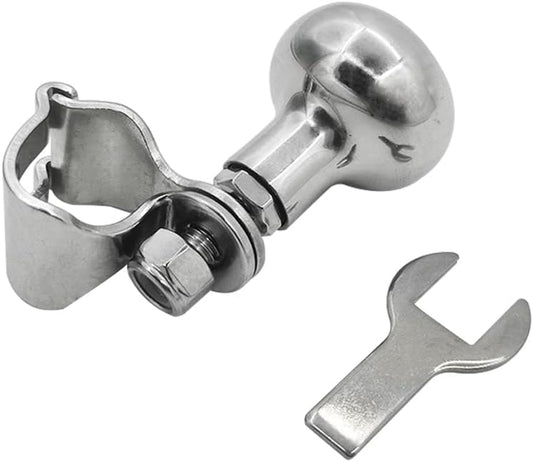 316 Stainless Steel Boat Steering Wheel Knob, Maneuvering Knob Dia. from 5/8'' to 1'' V1259-DP01-A-1301